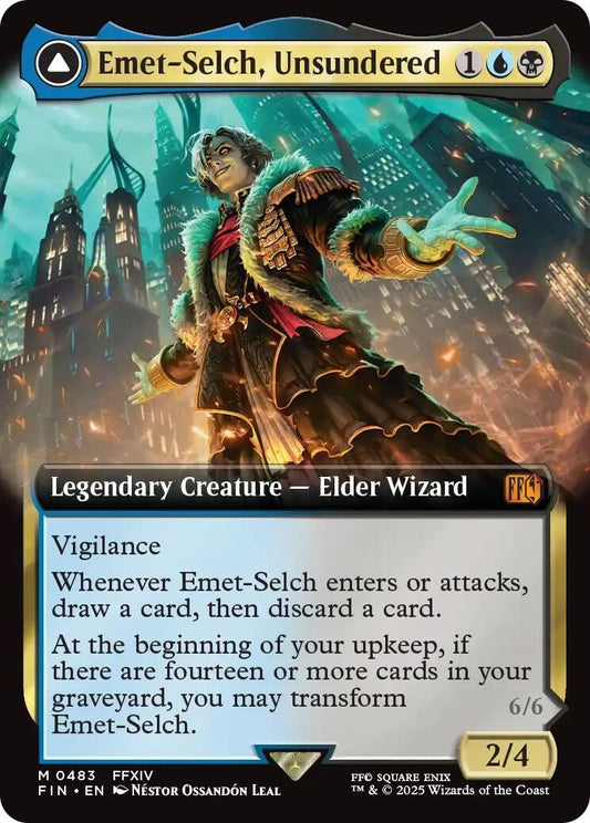 Image for Emet-Selch, Unsundered (Extended Art) (483) - Magic: The Gathering