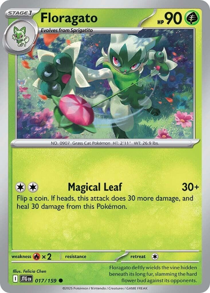 Image for Floragato (017/159) - Pokemon