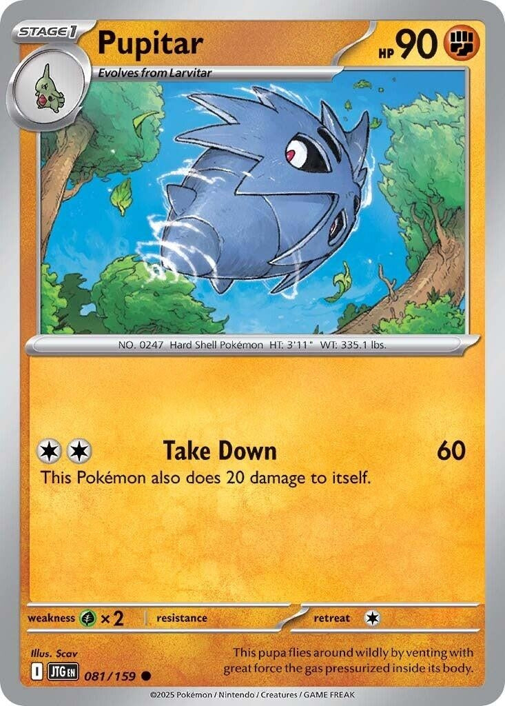 Image for Pupitar (081/159) - Pokemon