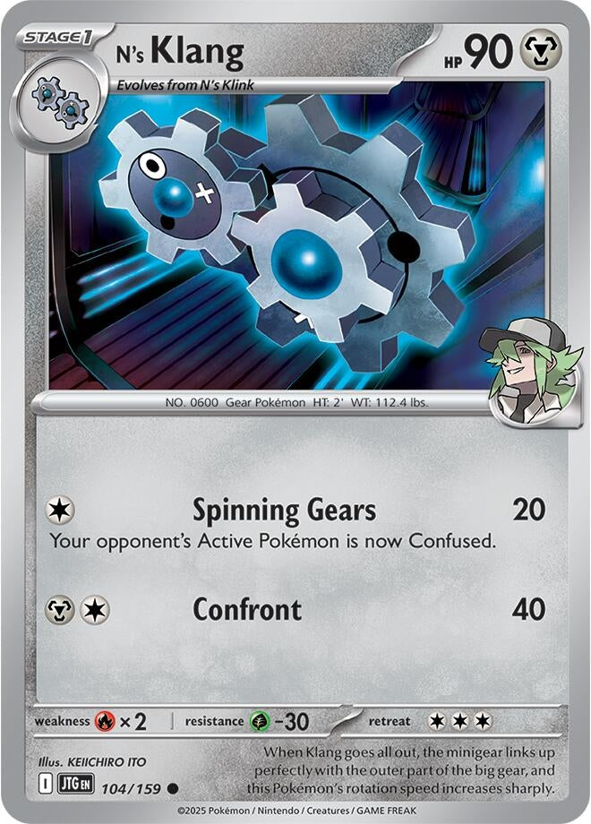 Image for N's Klang (104/159) - Pokemon