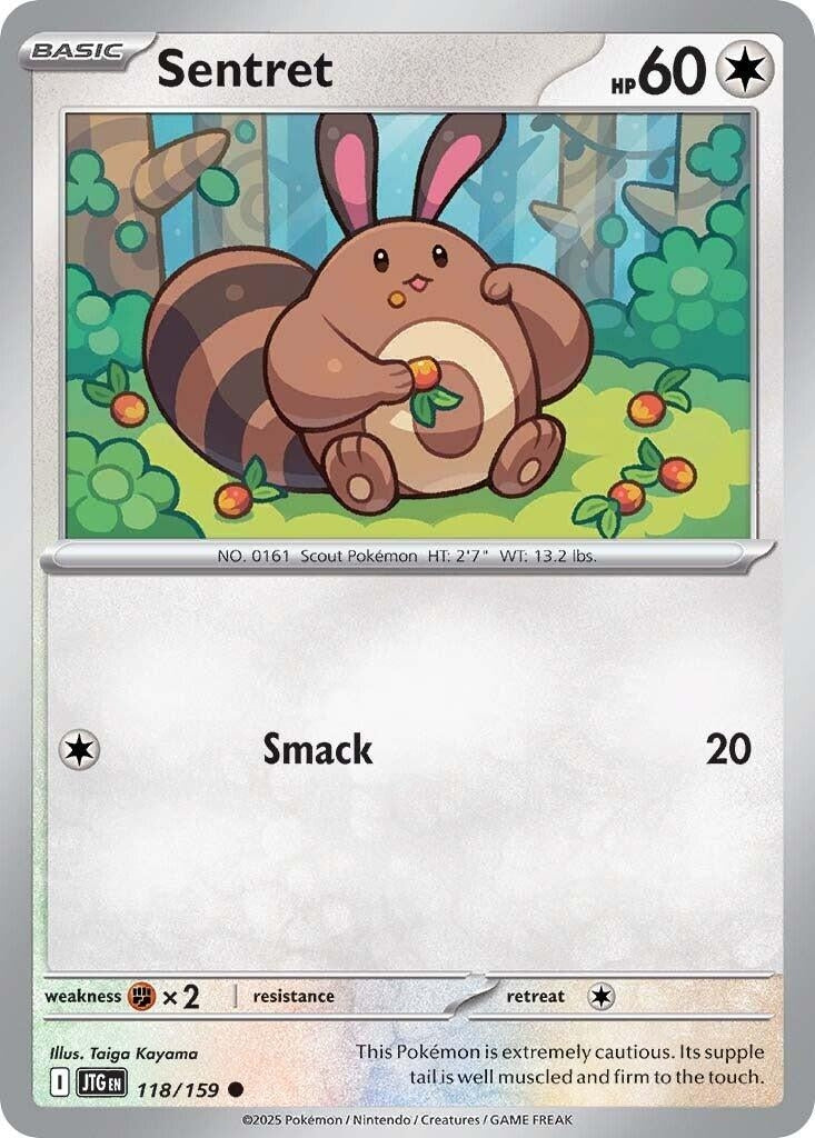Image for Sentret (118/159) - Pokemon