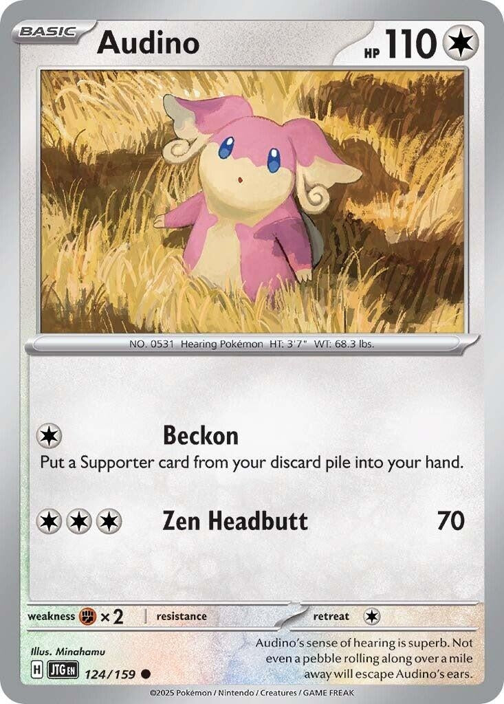 Image for Audino (124/159) - Pokemon