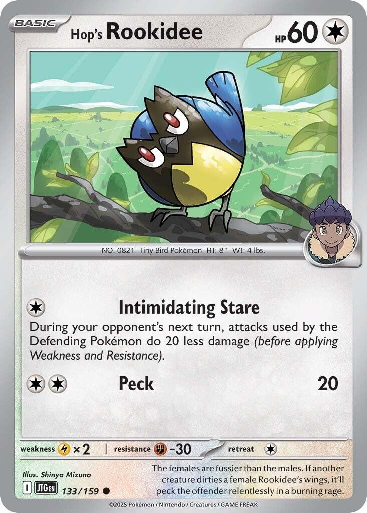 Image for Hop's Rookidee (133/159) - Pokemon