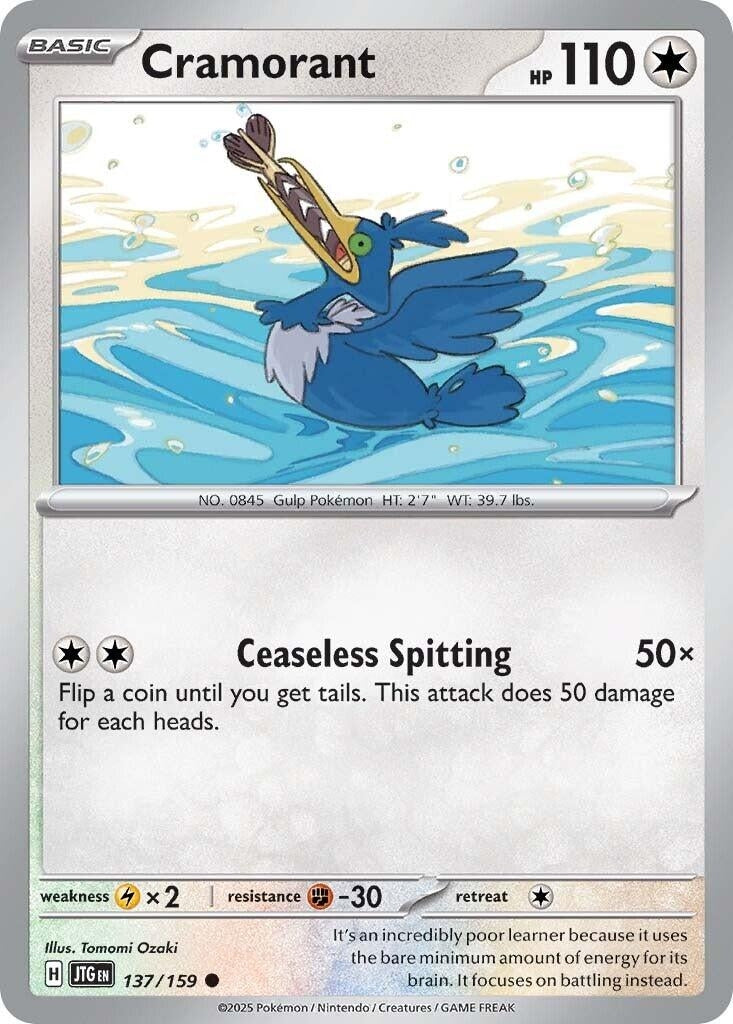 Image for Cramorant (137/159) - Pokemon