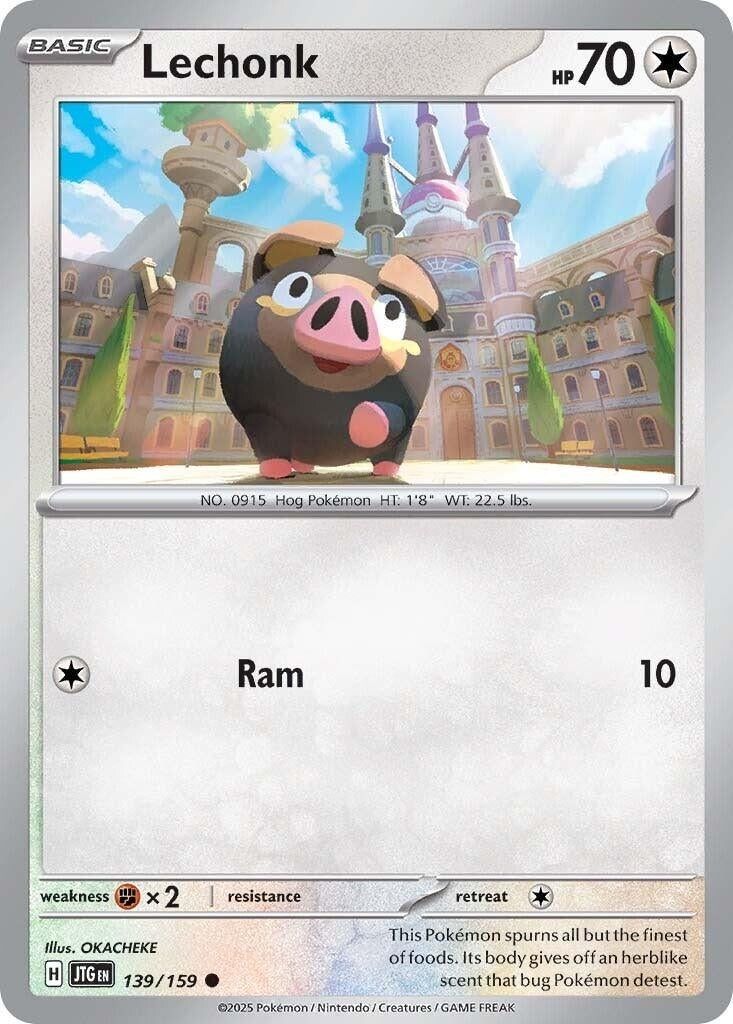 Image for Lechonk (139/159) - Pokemon