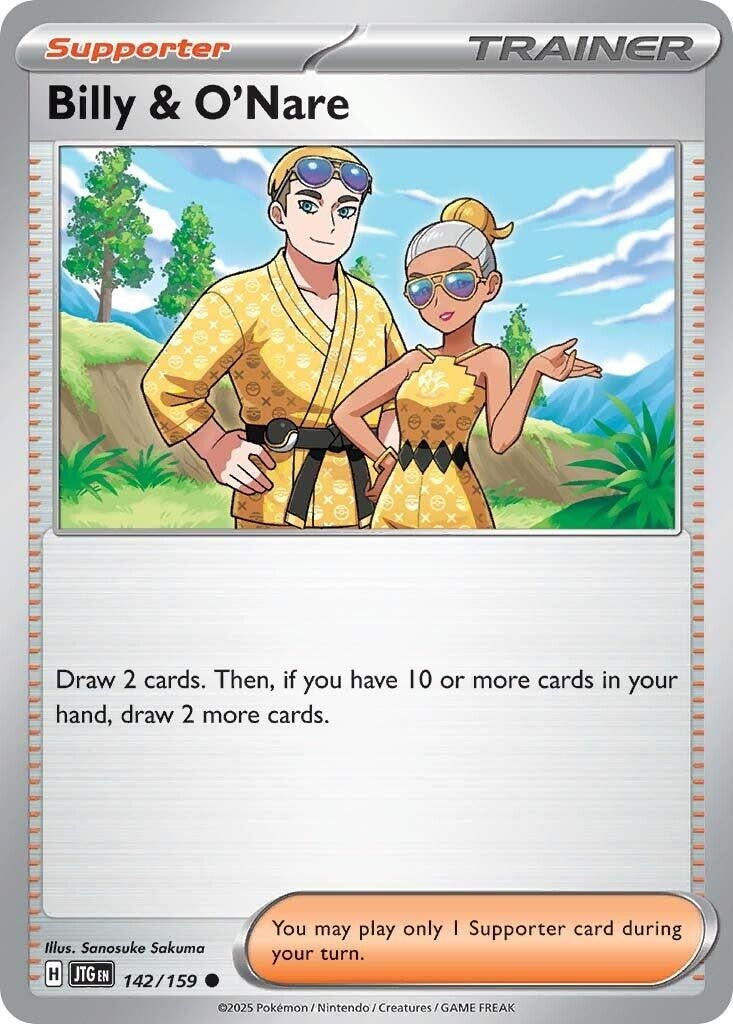 Image for Billy & O'Nare (142/159) - Pokemon