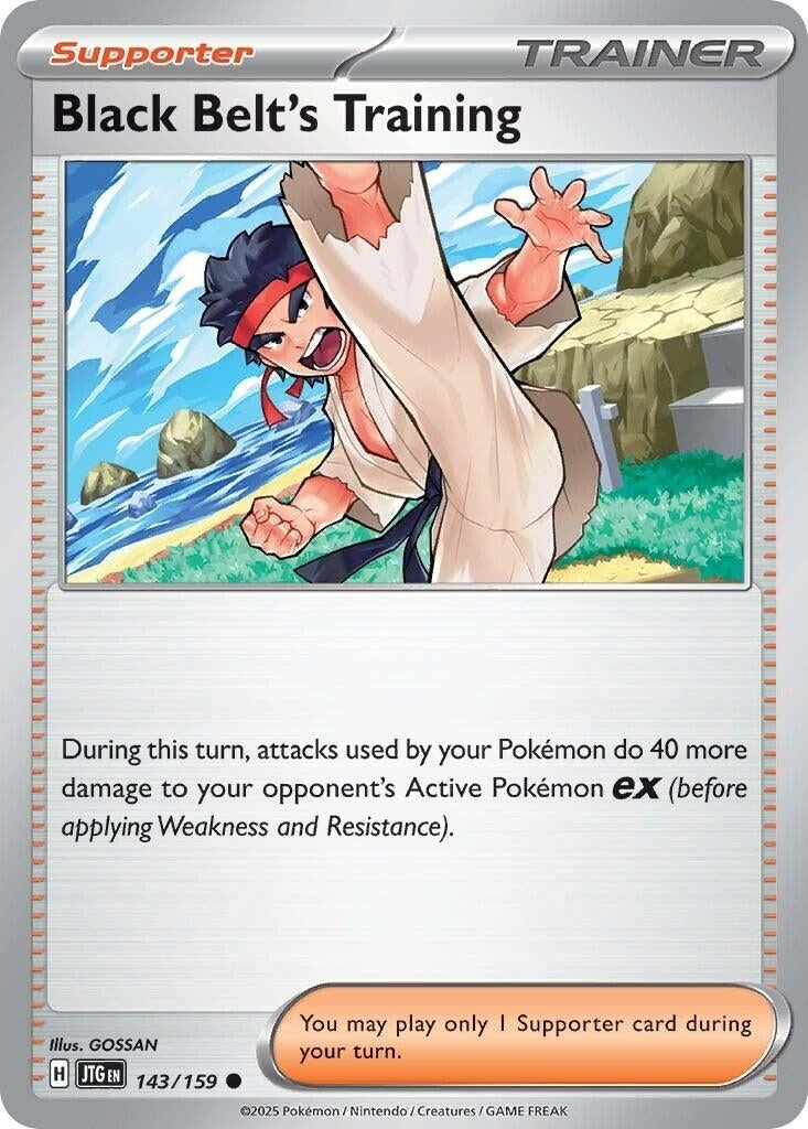 Image for Black Belt's Training (143/159) - Pokemon