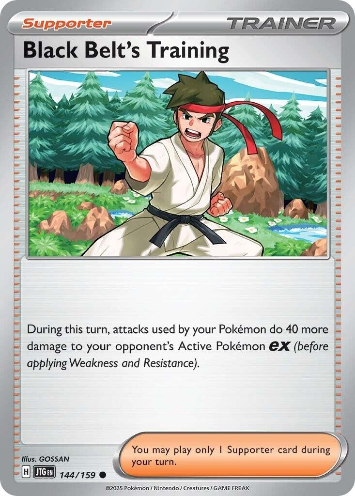 Image for Black Belt's Training (144/159) - Pokemon