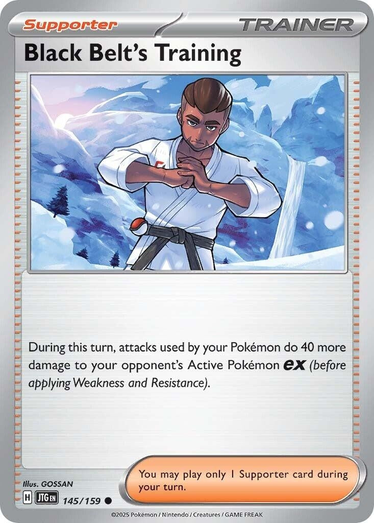 Image for Black Belt's Training (145/159) - Pokemon