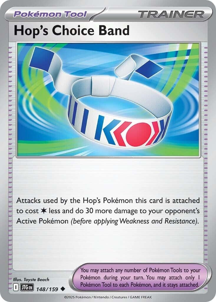 Image for Hop's Choice Band (148/159) - Pokemon