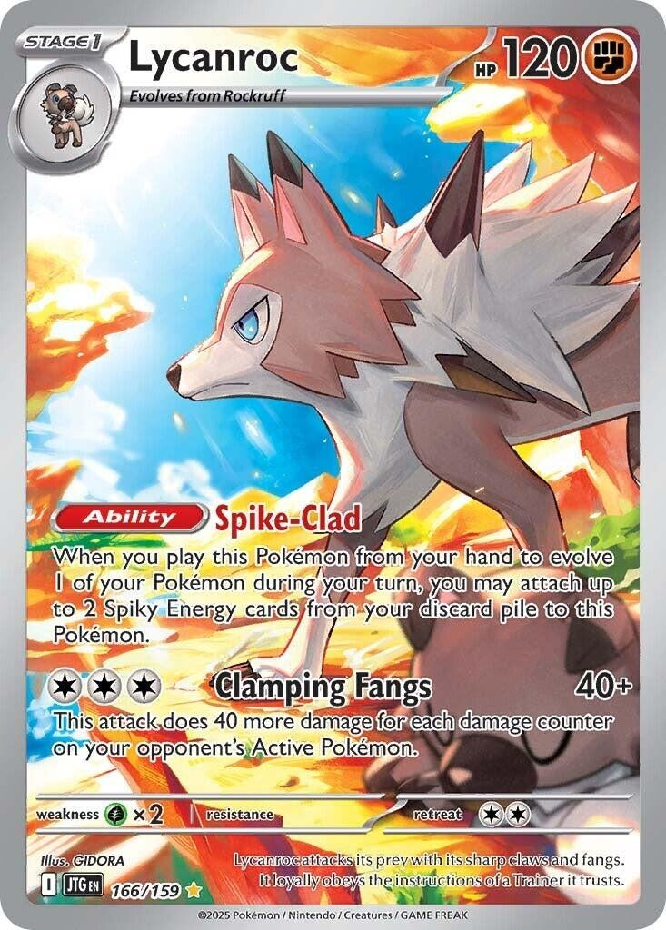 Image for Lycanroc (166/159) - Pokemon