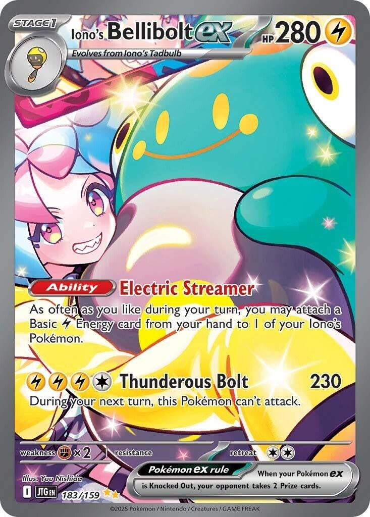Image for Iono's Bellibolt ex (183/159) - Pokemon