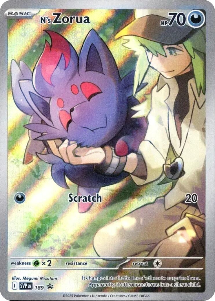 Image for N's Zorua - 189 (189) - Pokemon