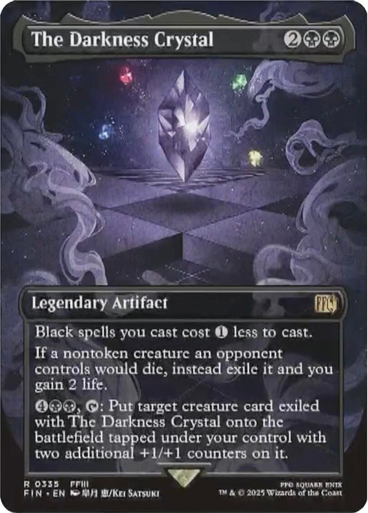 Image for The Darkness Crystal (Borderless) (335) - Magic: The Gathering
