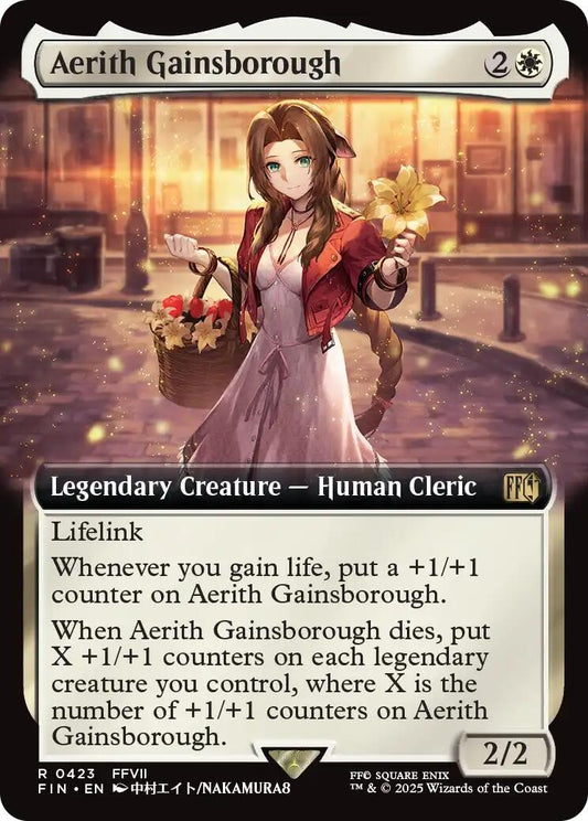 Image for Aerith Gainsborough (Extended Art) (423) - Magic: The Gathering