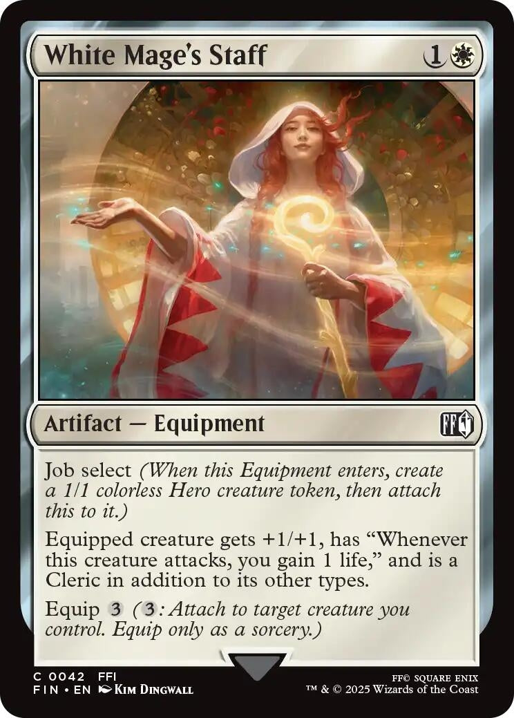 Image for White Mage's Staff (42) - Magic: The Gathering