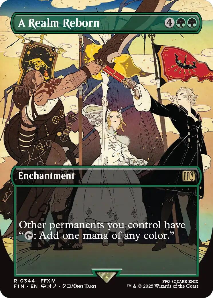 Image for A Realm Reborn (Borderless) (344) - Magic: The Gathering