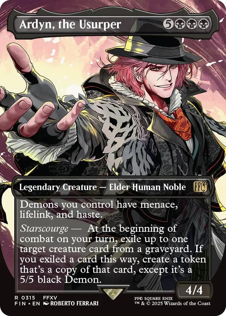 Image for Ardyn, the Usurper (Borderless) (0315) (315) - Magic: The Gathering