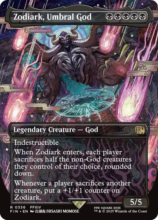 Image for Zodiark, Umbral God (Borderless) (336) - Magic: The Gathering