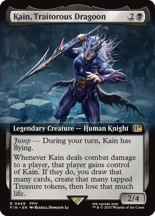 Image for Kain, Traitorous Dragoon (Extended Art) (449) - Magic: The Gathering