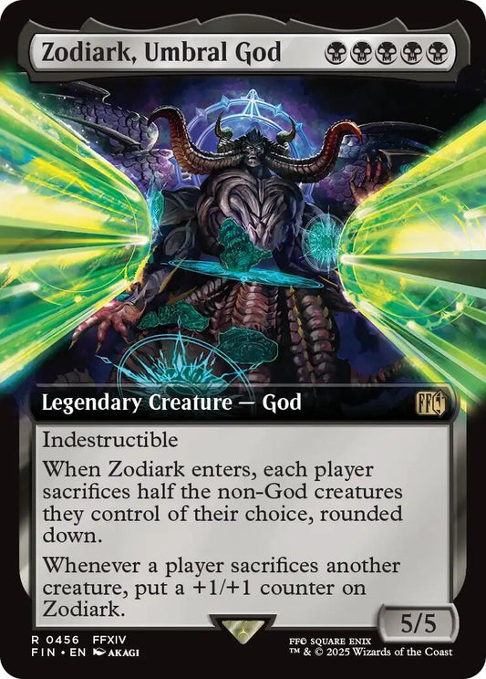 Image for Zodiark, Umbral God (Extended Art) (456) - Magic: The Gathering