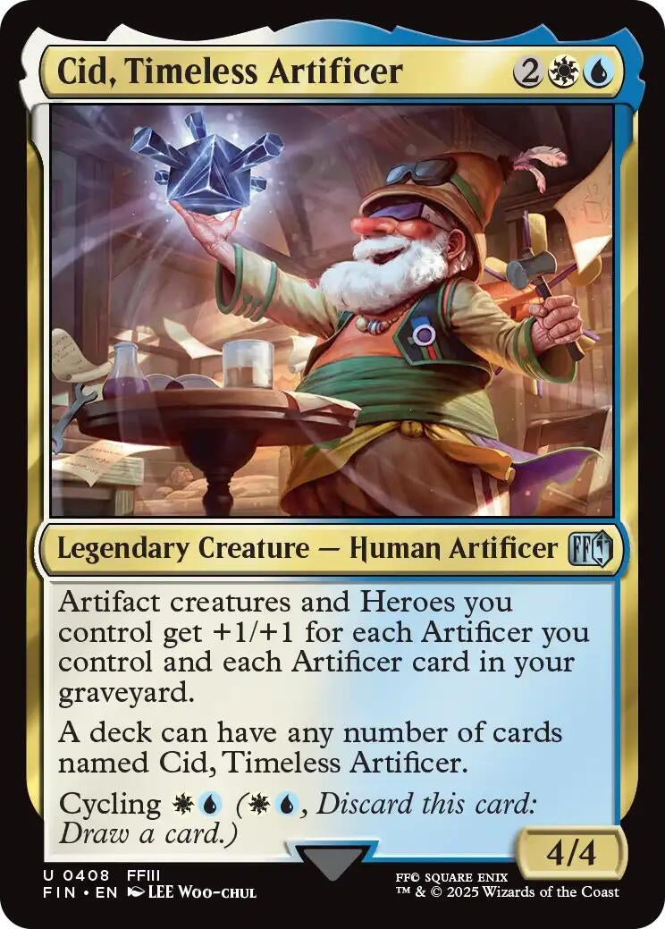 Image for Cid, Timeless Artificer (0408) (408) - Magic: The Gathering