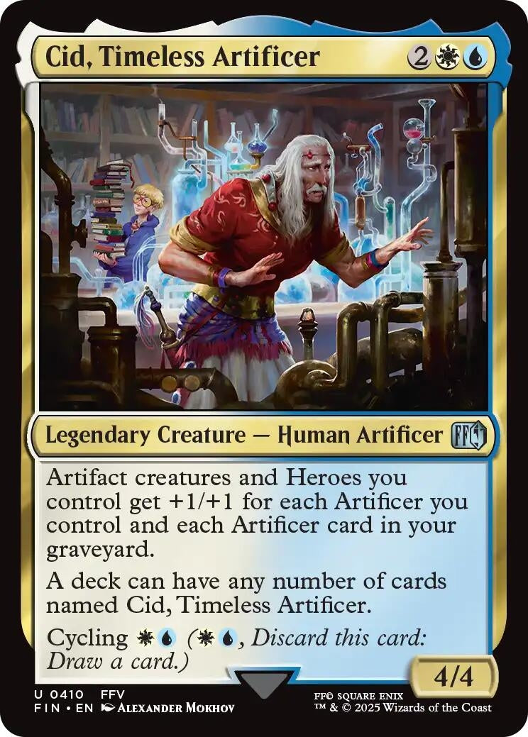 Image for Cid, Timeless Artificer (0410) (410) - Magic: The Gathering