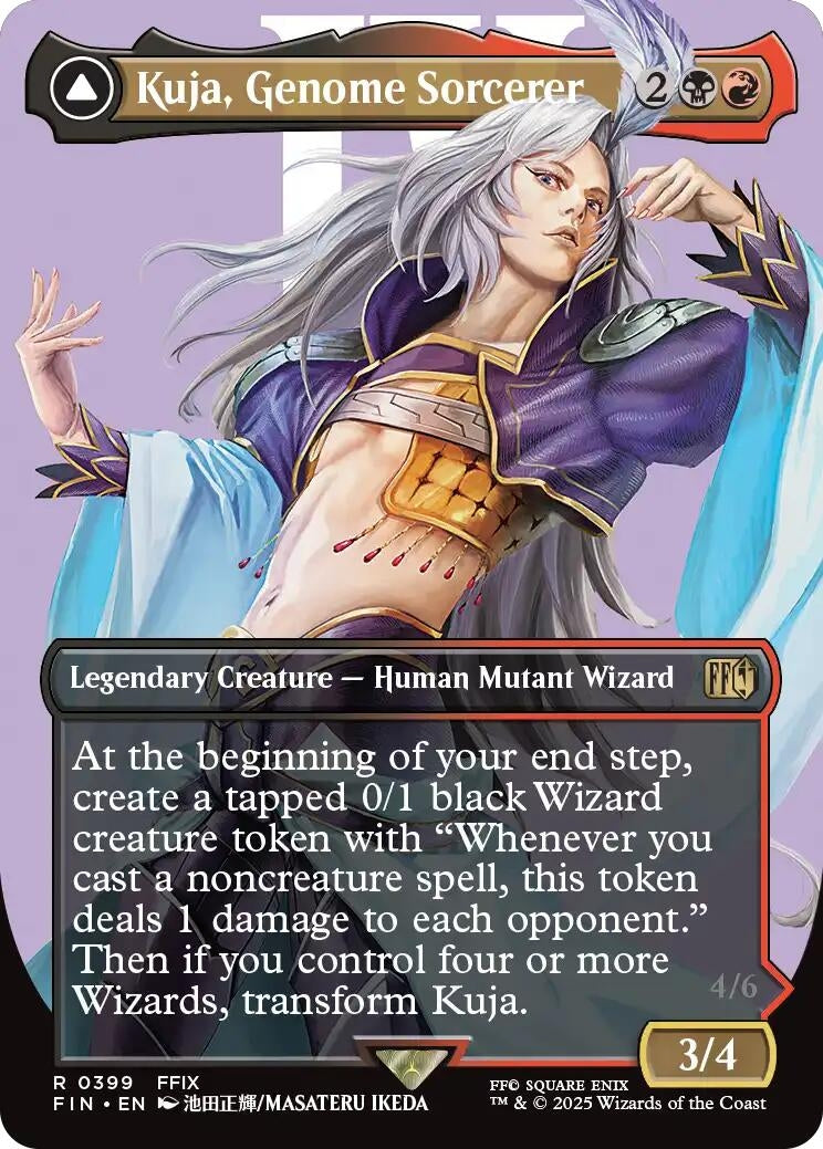 Image for Kuja, Genome Sorcerer (Borderless) (399) - Magic: The Gathering