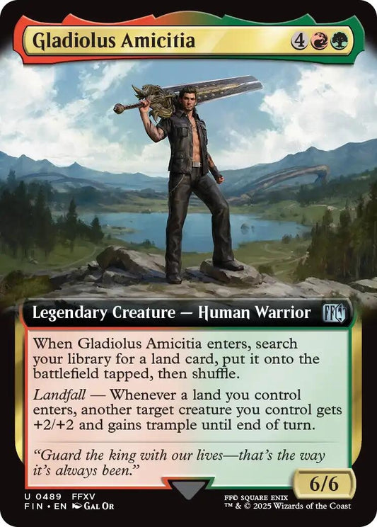 Image for Gladiolus Amicitia (Extended Art) (489) - Magic: The Gathering