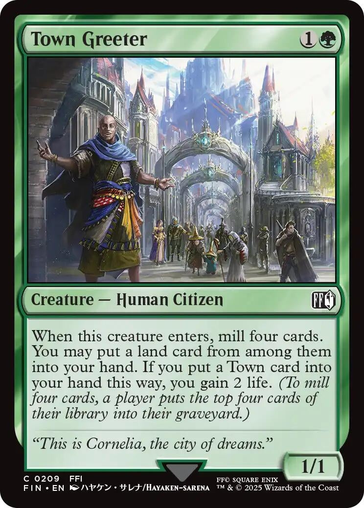 Image for Town Greeter (209) - Magic: The Gathering