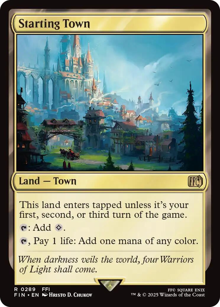 Image for Starting Town (289) - Magic: The Gathering