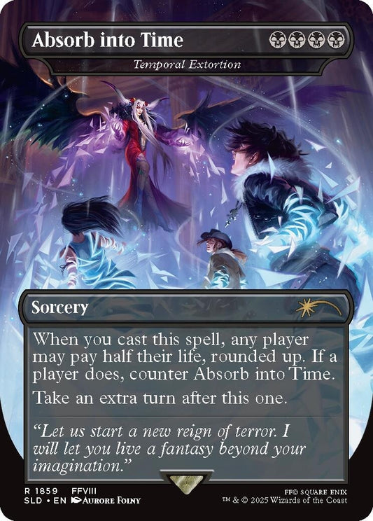 Image for Absorb into Time - Temporal Extortion (1859) - Magic: The Gathering