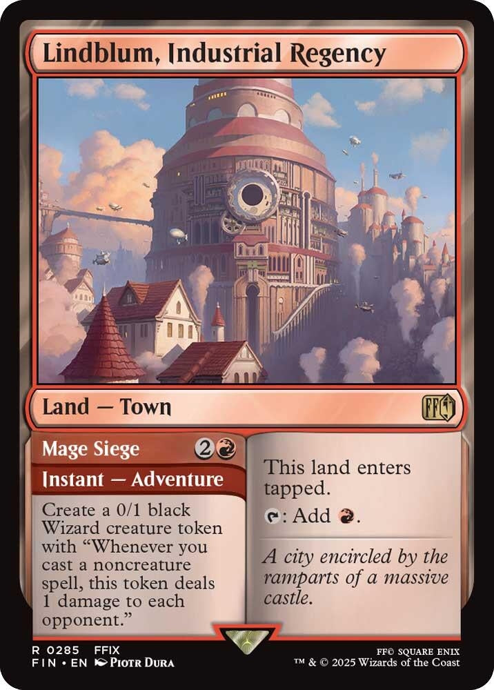Image for Lindblum, Industrial Regency (285) - Magic: The Gathering