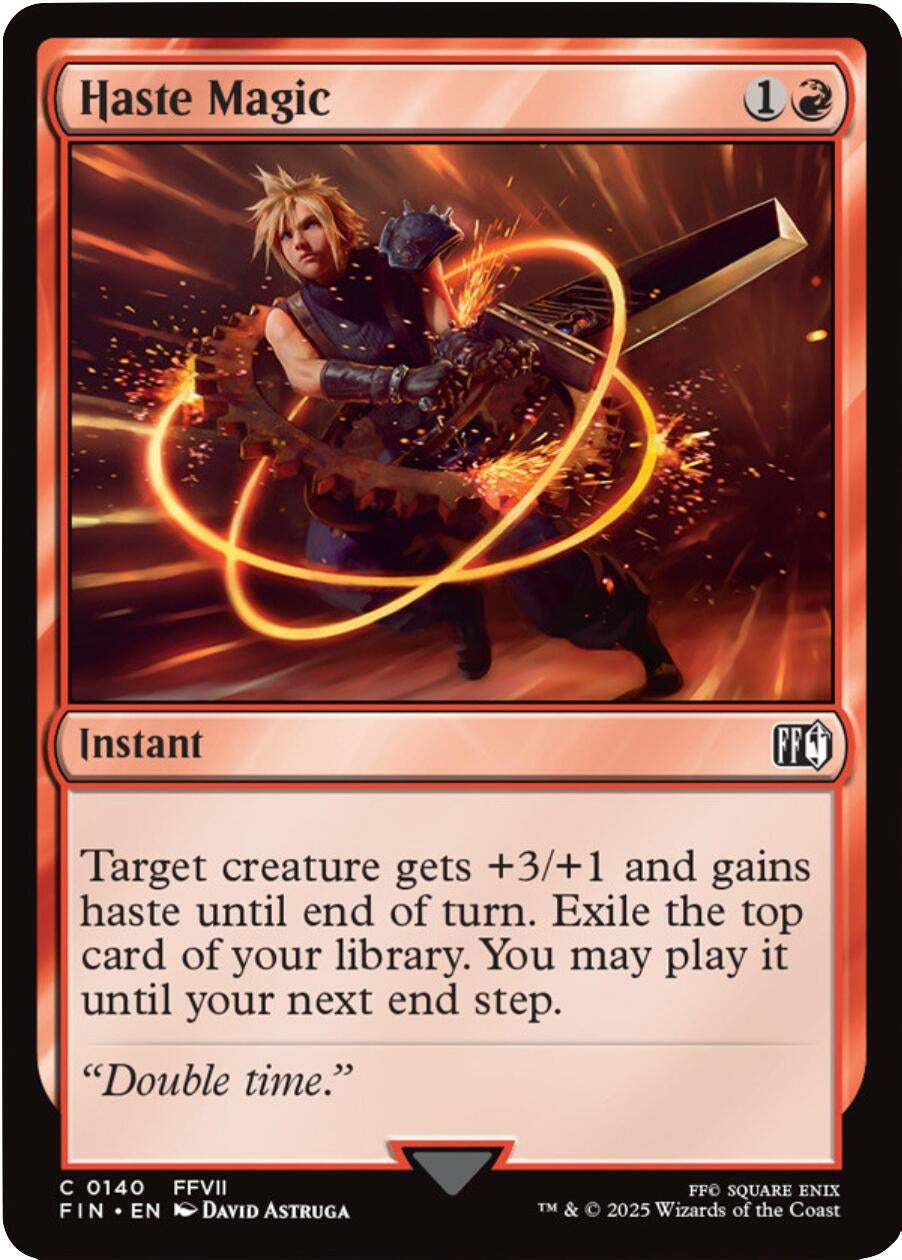 Image for Haste Magic (140) - Magic: The Gathering