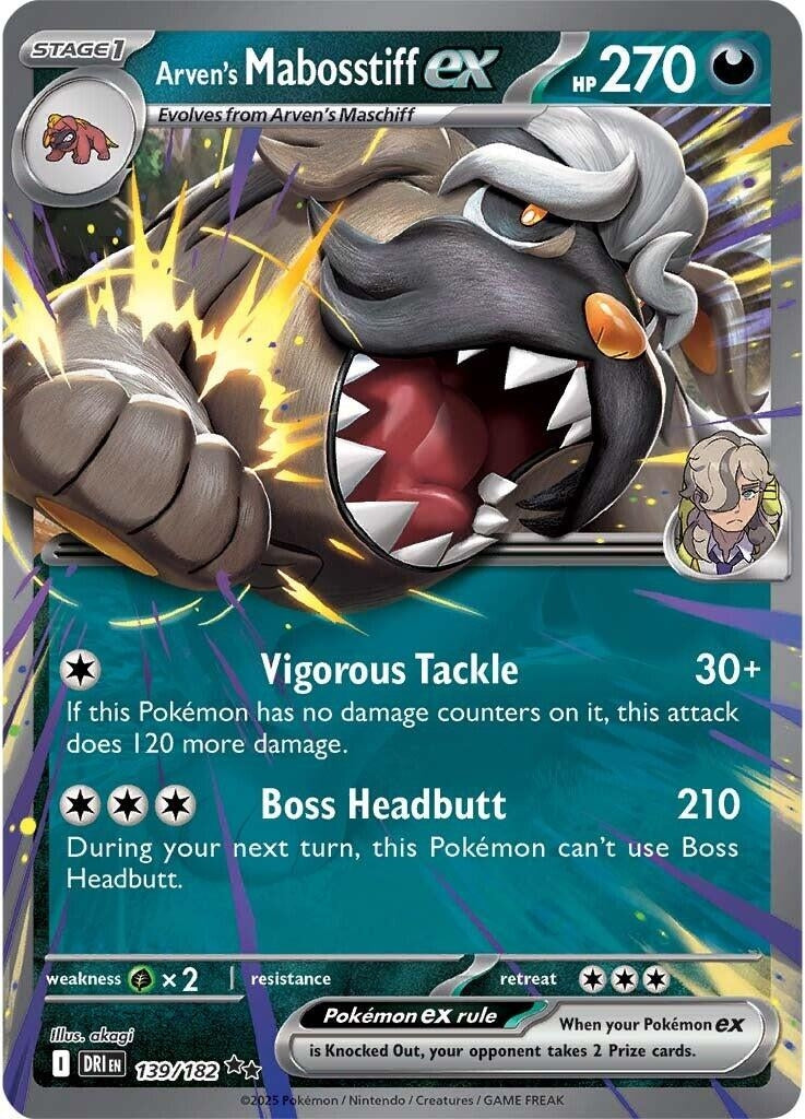 Arven's Mabosstiff ex (139/182)