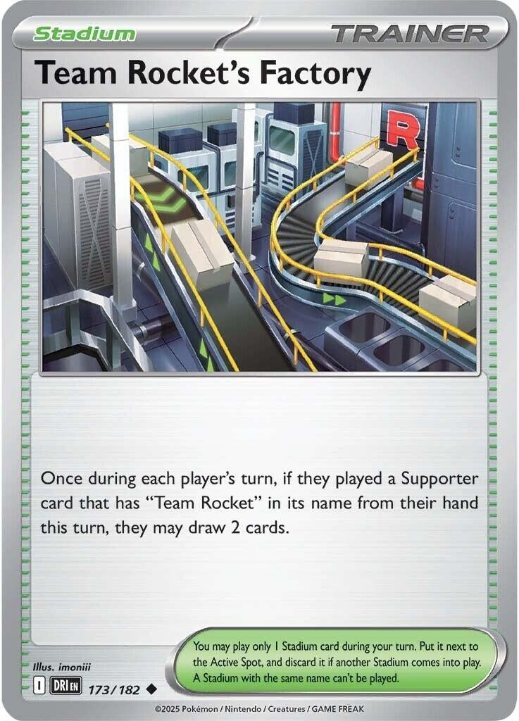 Team Rocket's Factory (173/182)