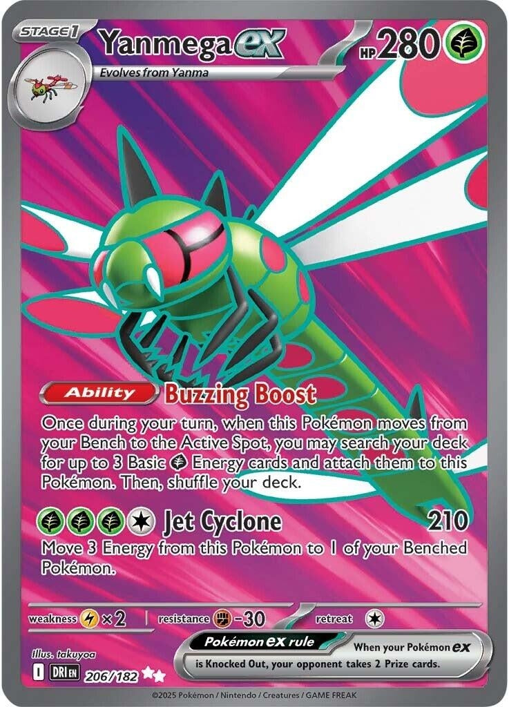 Yanmega ex (206/182)