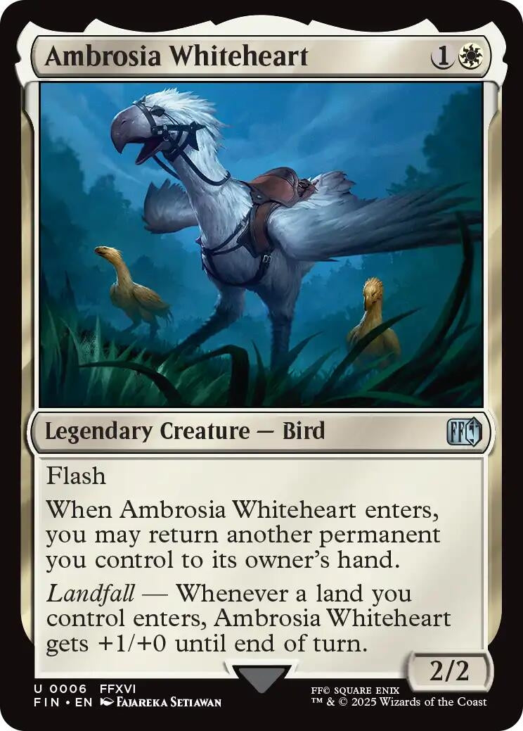 Image for Ambrosia Whiteheart (6) - Magic: The Gathering