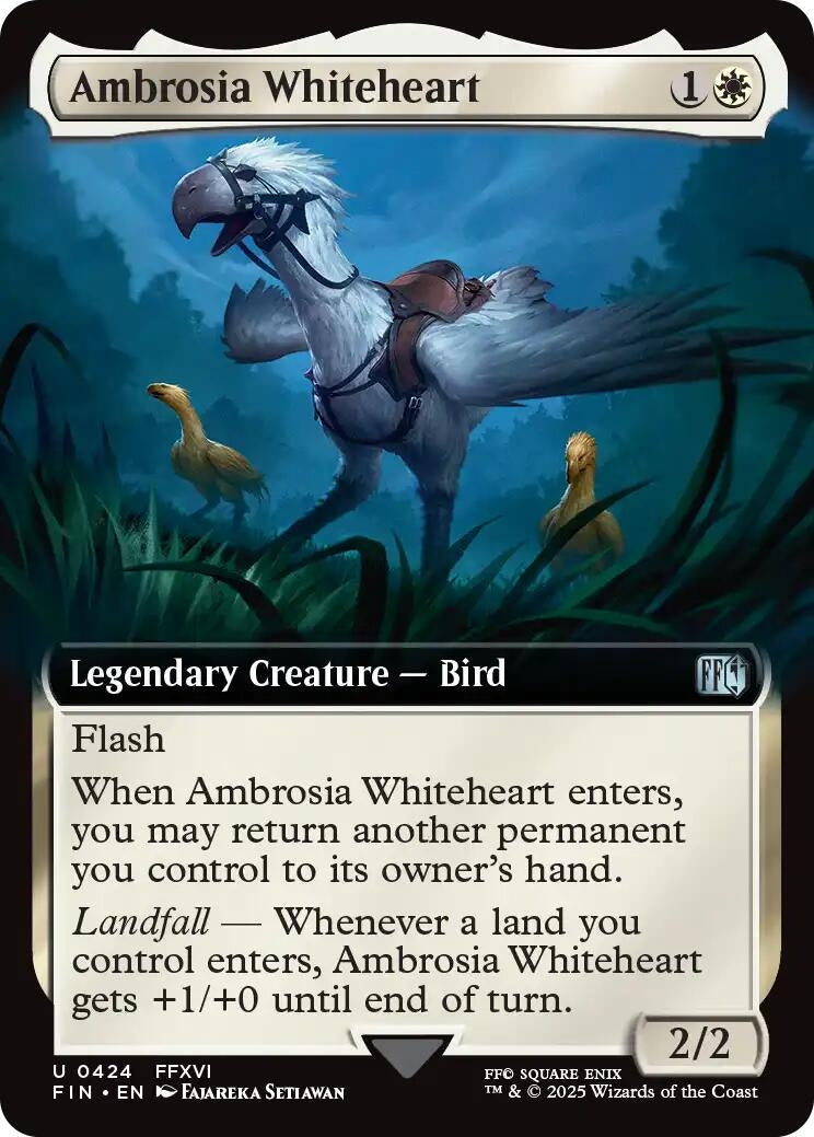Image for Ambrosia Whiteheart (Extended Art) (424) - Magic: The Gathering