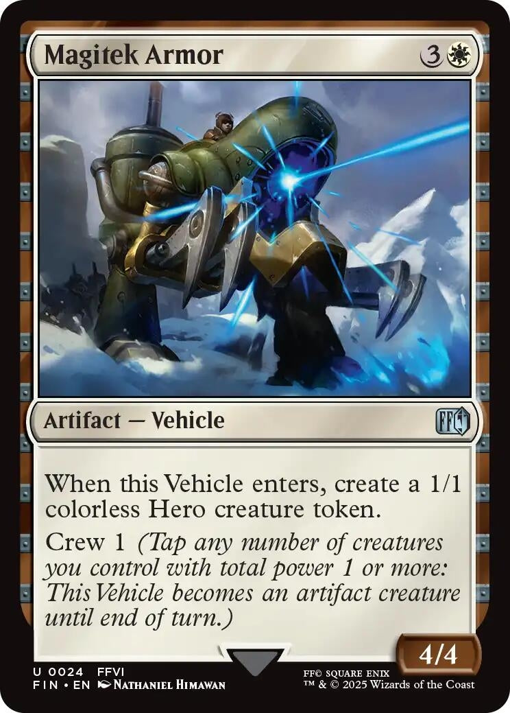 Image for Magitek Armor (24) - Magic: The Gathering