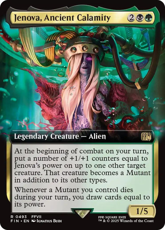Image for Jenova, Ancient Calamity (Extended Art) (493) - Magic: The Gathering