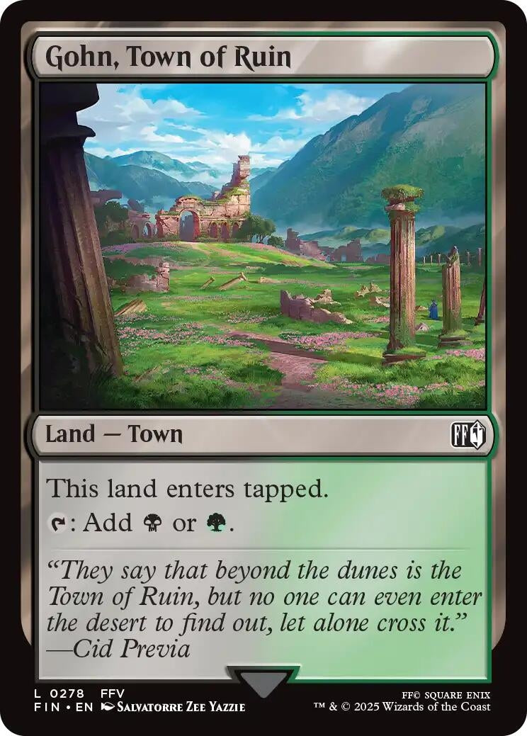 Image for Gohn, Town of Ruin (278) - Magic: The Gathering