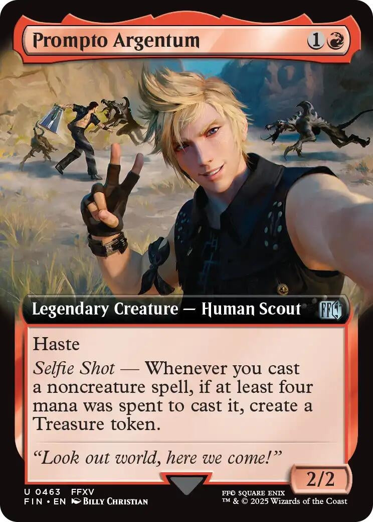 Image for Prompto Argentum (Extended Art) (463) - Magic: The Gathering