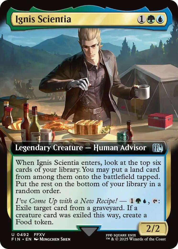 Image for Ignis Scientia (Extended Art) (492) - Magic: The Gathering