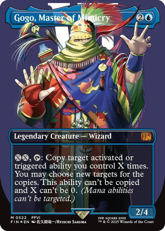 Image for Gogo, Master of Mimicry (Borderless) (Surge Foil) (522) - Magic: The Gathering