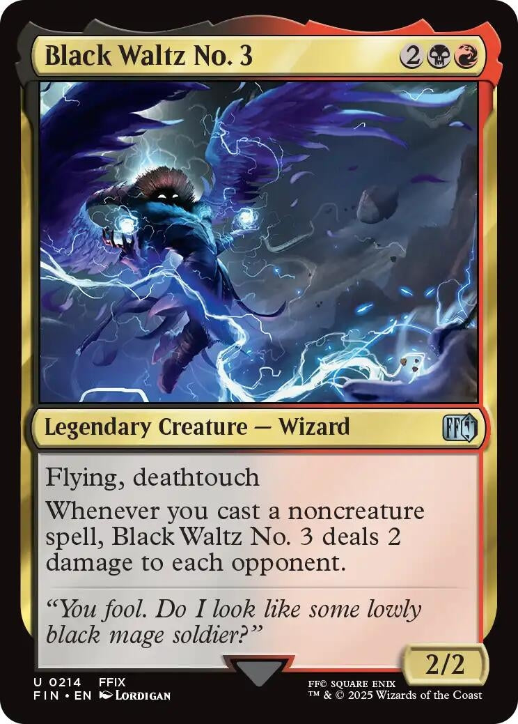 Image for Black Waltz No. 3 (214) - Magic: The Gathering