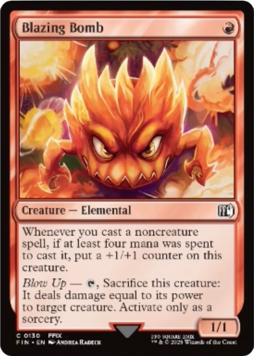 Image for Blazing Bomb (130) - Magic: The Gathering