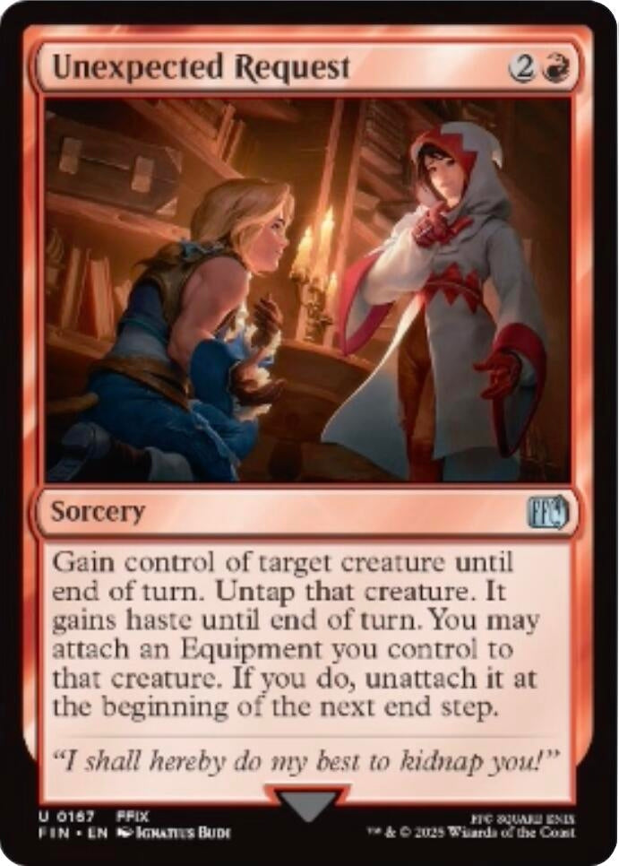 Image for Unexpected Request (167) - Magic: The Gathering