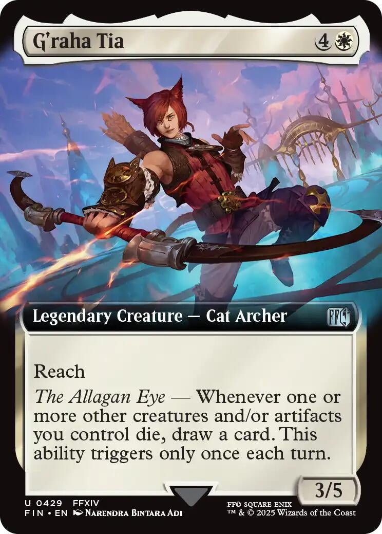 Image for G'raha Tia (Extended Art) (429) - Magic: The Gathering