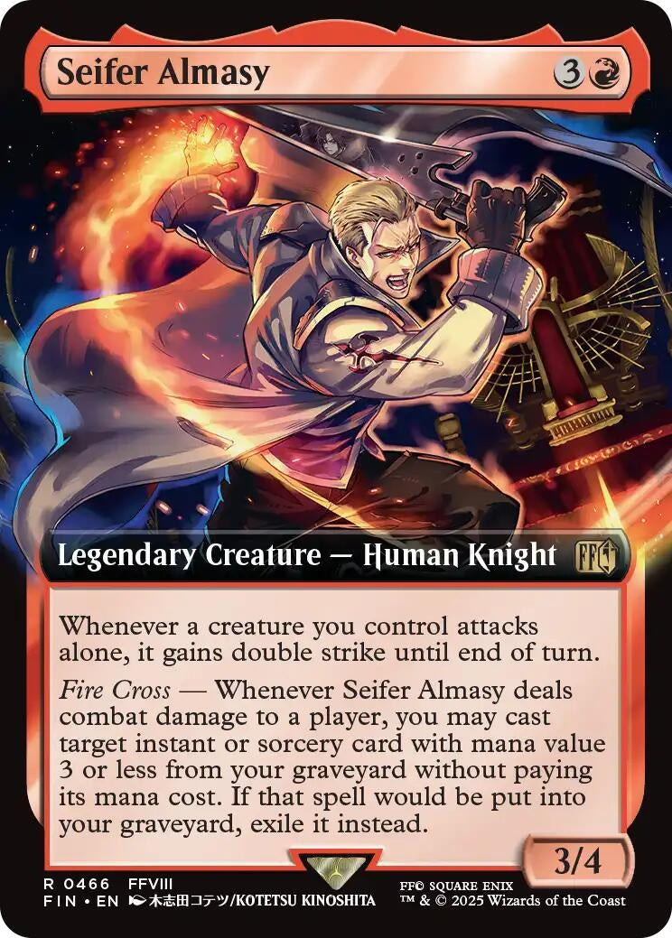 Image for Seifer Almasy (Extended Art) (466) - Magic: The Gathering